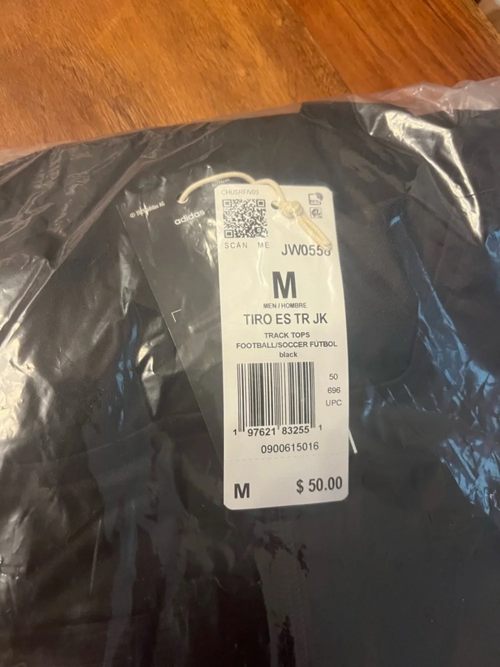 Adidas Men's Tiro 25 Essentials Soccer Training Track Jacket Brand New Size M